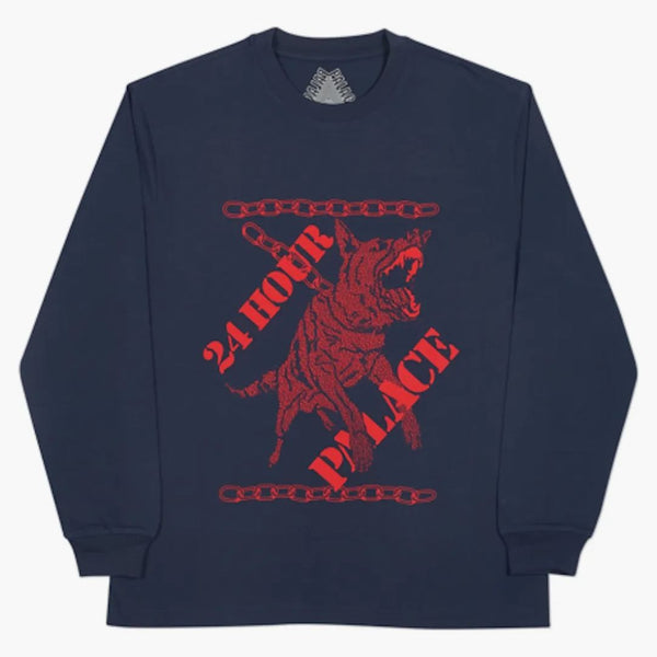 Palace 24 ore Longsleeve Navy