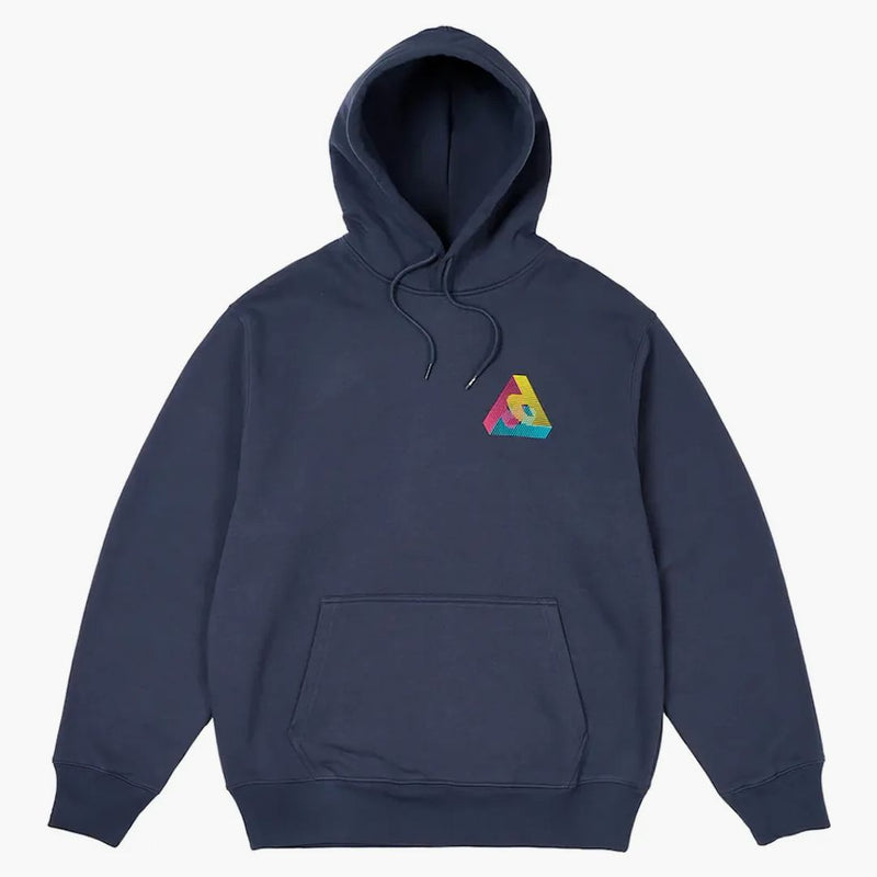 Palace 3p Fade Hood Navy