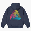 Palace 3P Fade Hood Navy