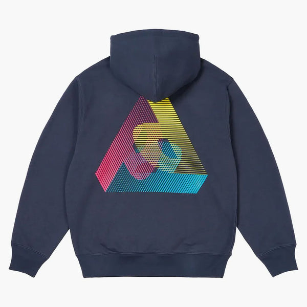 Palace 3p Fade Hood Navy