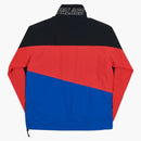 Palace 3-Track Shell Top Black/Hibiscus/Blue