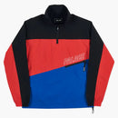Palace 3-Track Shell Top Black/Hibiscus/Blue