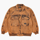 Palace Acid Jacket Rust