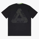 Palace adidas golf tea shirt black