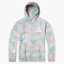 Palace adidas z kapturem kurtka bombowca multi/biała