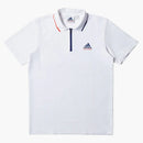 Palace Adidas in tribunale Jacquard Polo White