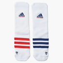Palace Adidas on Court Socks White/Red/Dark Blue