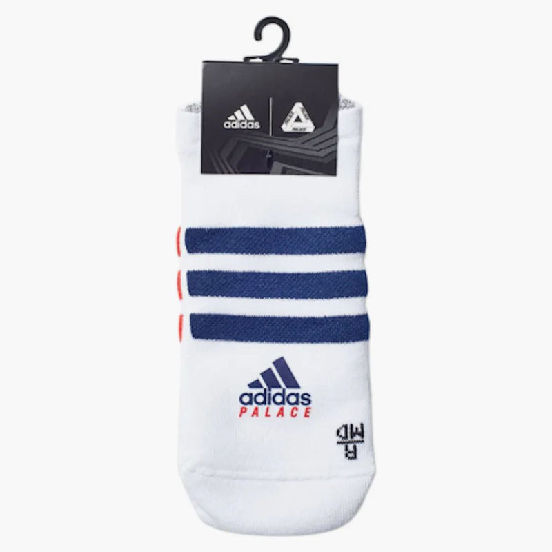 Palace Adidas On Court Socks White/red/dark Blue