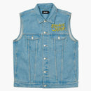 Palace Alice Cooper Denim Vest Stone Wash