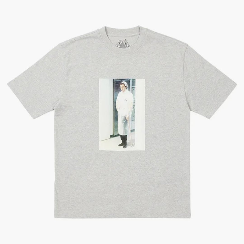 Palace American Psycho T-shirt Grey Marl