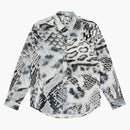 Palace Animal Print Shirt Grey