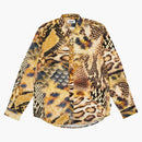 Palace Animal Print Shirt Yellow