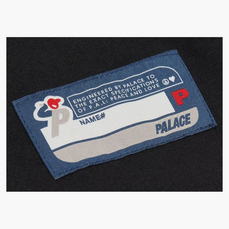 Palace Arc Applique T-shirt svart