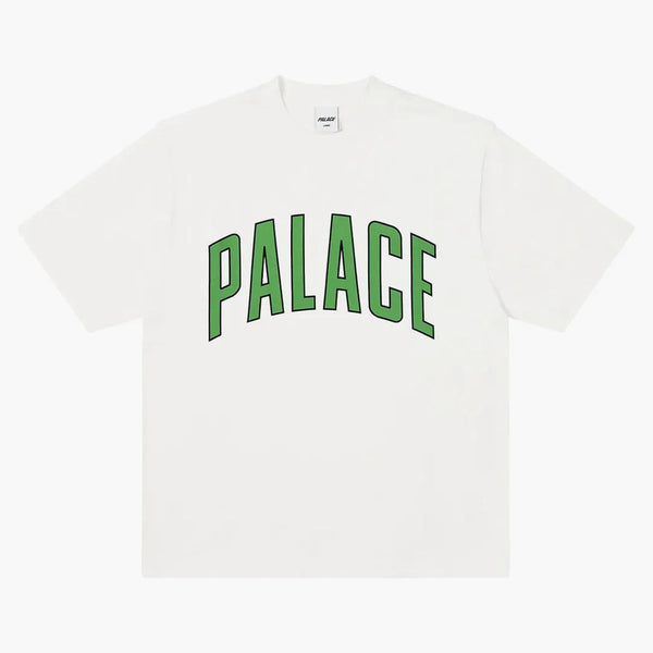 Palazzo t-shirt pesante atletico bianco
