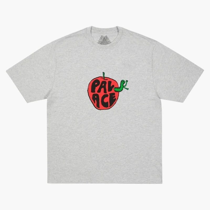 Palace Bad Apple T-shirt Grey Marl