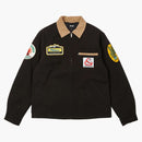 Chaqueta de trabajo de insignia de palacio negro