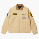 Palace Badge Work Jacket Sand