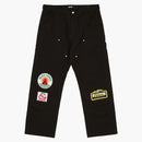 Palace Badge Work Trouser Black