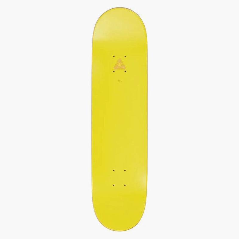 Palace Banana 8.1 Skateboard Mack Yellow