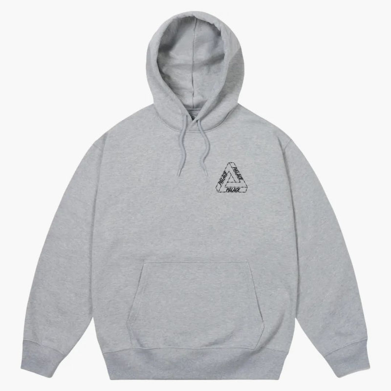 Palace Barbed Tri-ferg Hood Grey Marl
