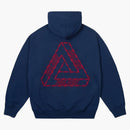 Palace Barbed Tri-ferg Hood Navy