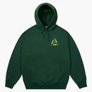 Palace Barbed Tri-ferg Hood Racey Green