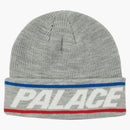Palace Basically A Beanie (FW21) Gray Marl