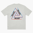 Palace Basically A Tri-Ferg T-Shirt Gray Marl