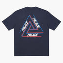 Palace Basically a Tri-Ferg T-shirt Navy