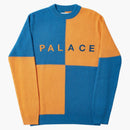 Palace Batton-Berg Knit Orange/Blue