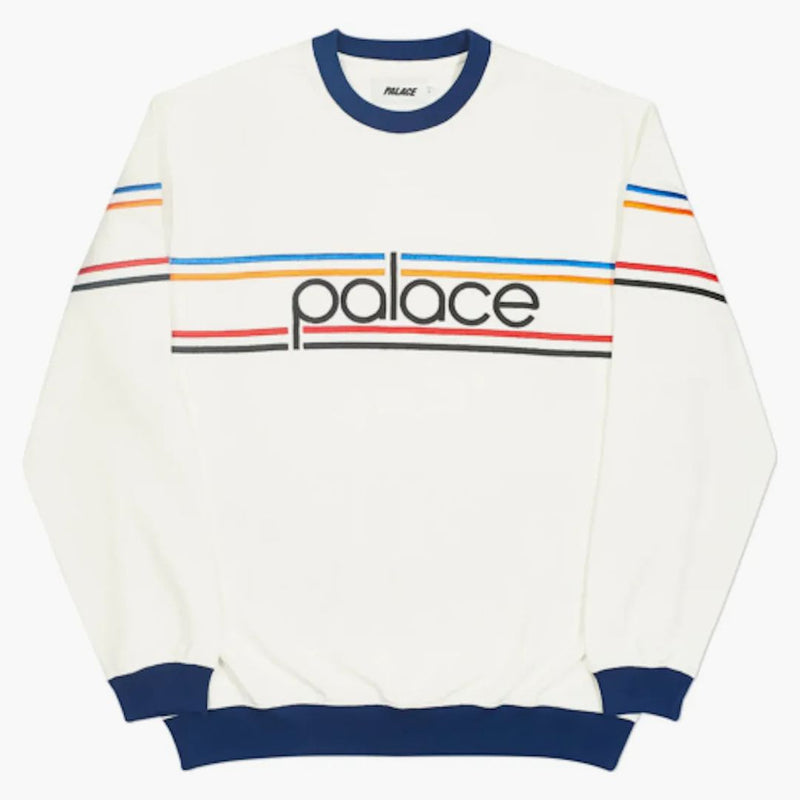 Palace Bennytron Crew White/Navy