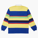 Palace Big Stripe Rugby Top Yellow