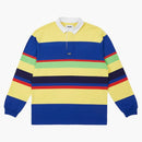 Palace Big Stripe Rugby Top Yellow