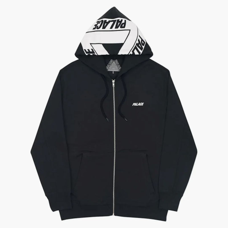 Palace Big Tri-Ferg Zip Hood nero
