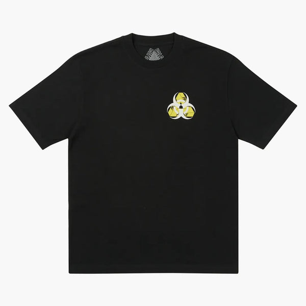 T-shirt bio-pericolo di palazzo nero