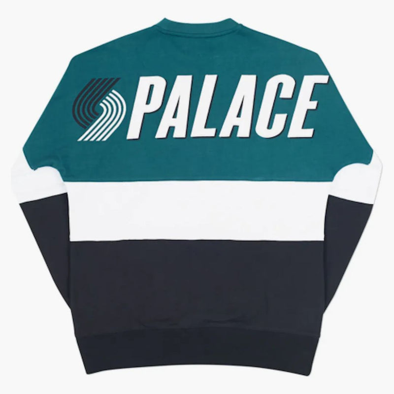 Palace Blazed Drop Show Crew Green/White