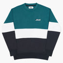 Palace Blazed Drop Shoulder Crew Green/White