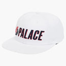 Palace Blazers 6-Panel White/Black/Red