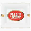 Palác tupý keramický popelník bílý