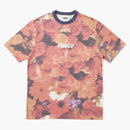 Palace Blurry Flower Ringer T-shirt Orange
