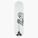 Palace Brady Pro S29 8.1 Skateboard Deck White