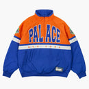 Palace Breakout Half Zip Bomber Orange/blue