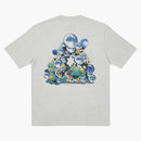 Palace Bubbling T-Shirt Gray Marl