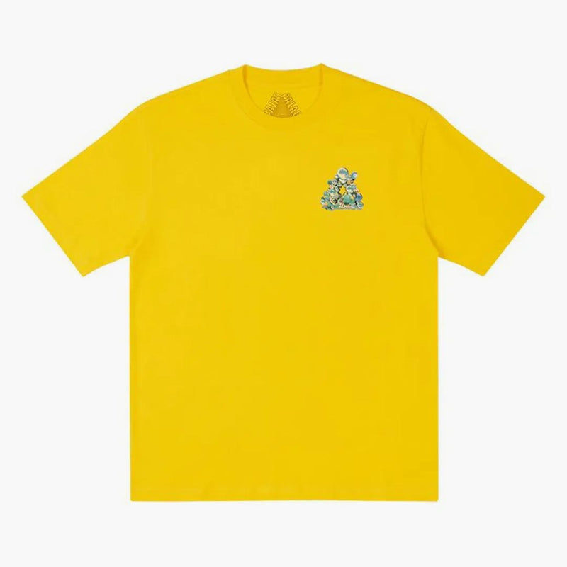 Palats bubblande t-shirt gul