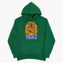 Palace bulldog kapuce zelená