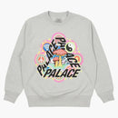 Palace Bun 5G Crew Gray Marl