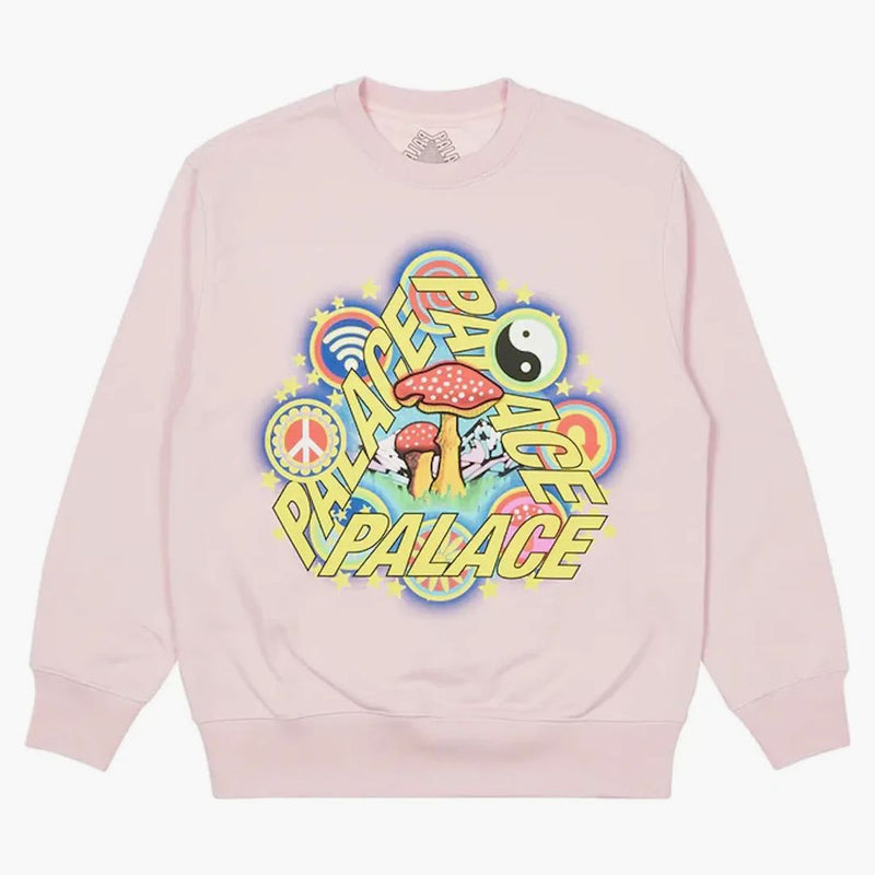 Palace Bun 5G Crew Pink