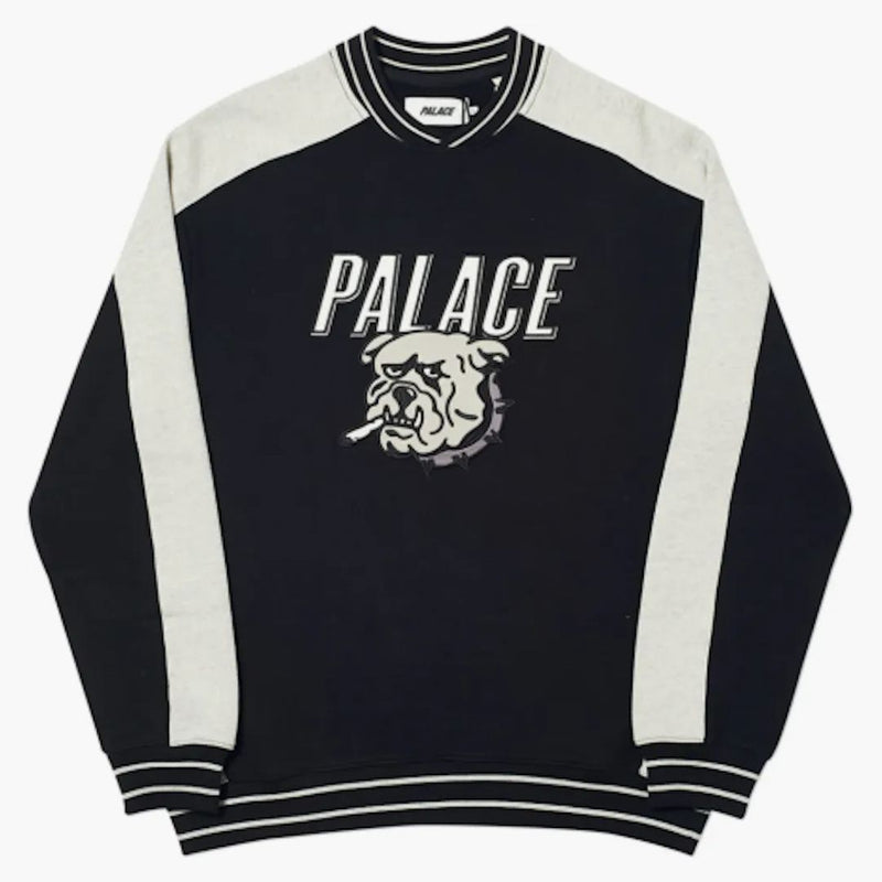 Palace Bunning Bulldog Crew Black