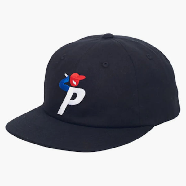 Palace Bunning Man 6-panel czarny/biały/niebieski/czerwony