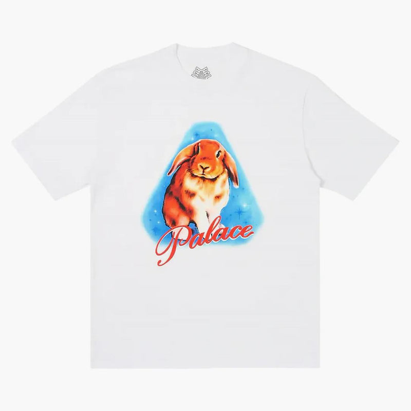 T-shirt del coniglietto palazzo bianco